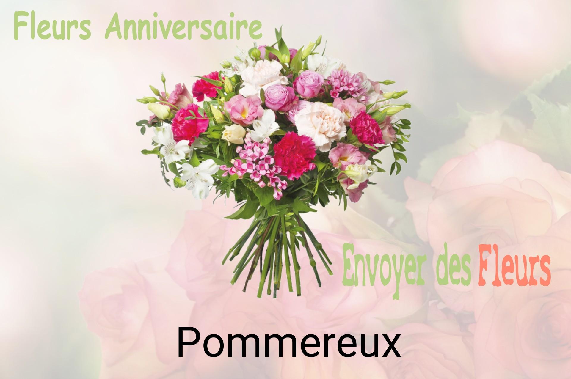 Bouquet de fleurs d’anniversaire livré à Pommereux